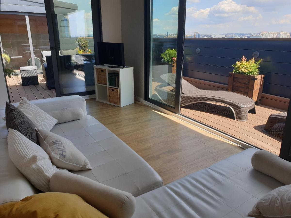 Appartamento Penthouse Lux Belgrado Esterno foto