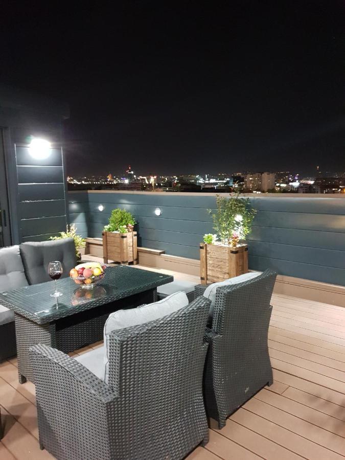 Appartamento Penthouse Lux Belgrado Esterno foto