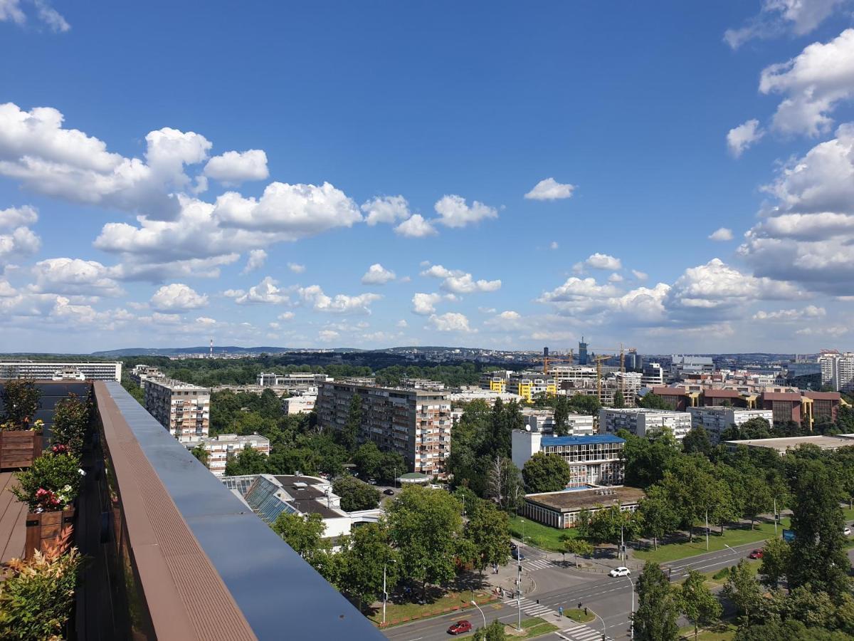 Appartamento Penthouse Lux Belgrado Esterno foto