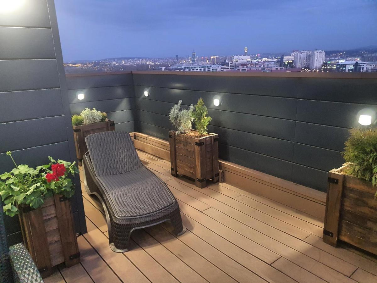 Appartamento Penthouse Lux Belgrado Esterno foto