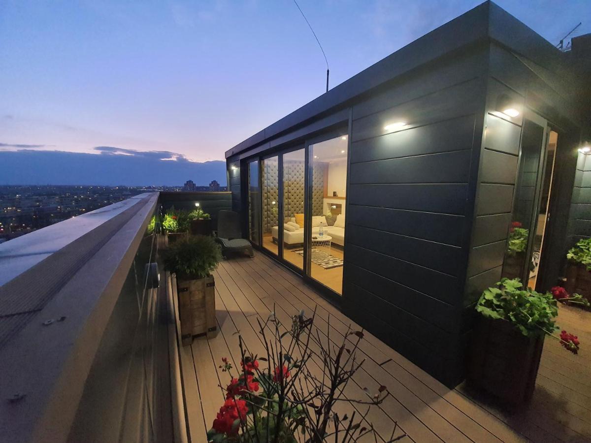 Appartamento Penthouse Lux Belgrado Esterno foto